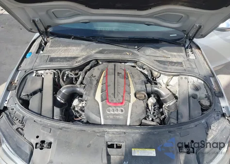 2014 Audi S8 4.0T z USA, uszkodzony, nr VIN WAUD2AFD7EN003190